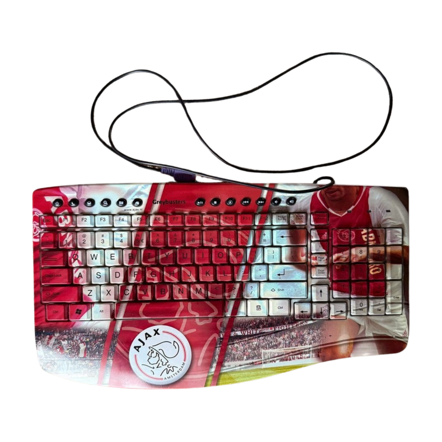 Ajax Toetsenbord – Zeldzaam Verzamelobject