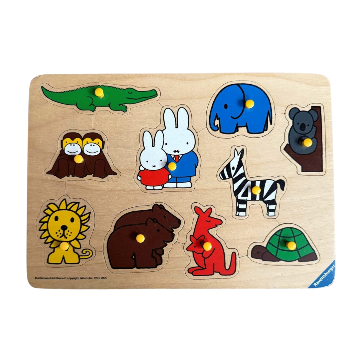 Ravensburger Nijntje Houten Puzzel – Dick Bruna – A4 Formaat