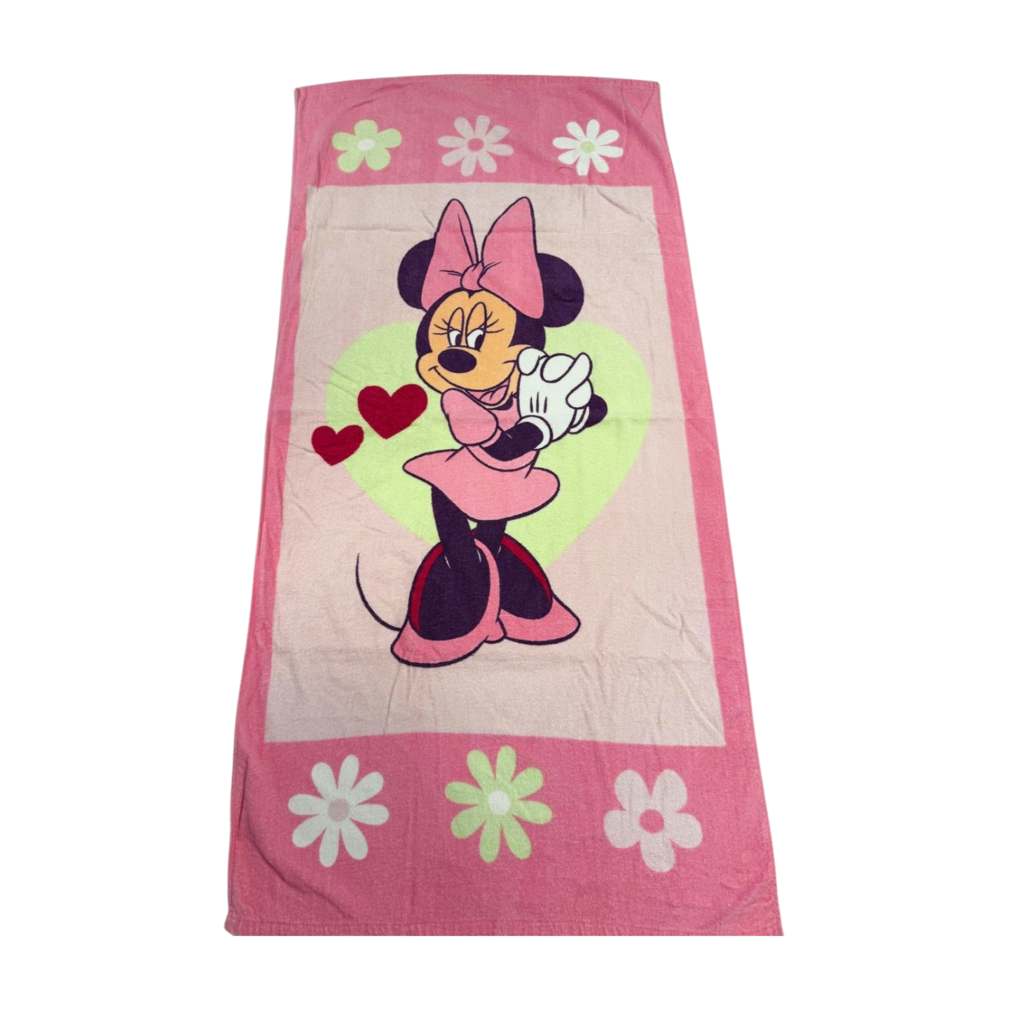 Disney Minnie Mouse Strandlaken – Roze – 100% Katoen