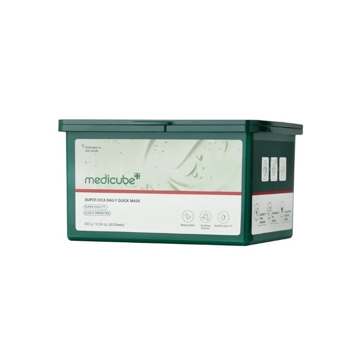 Medicube Super Cica Daily Mask – Set van 30 – Kalmerende Sheet Masks – Hydratatie & Huidherstel