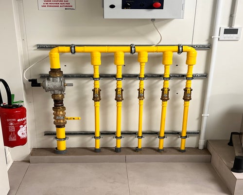 Canalisation Gaz Cuisine Pro ( Restaurant Les Sablettes Fréjus )