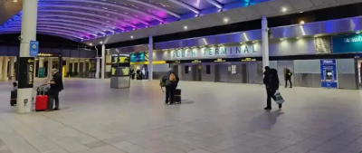 Gatwick Airport plane loading cargo — affordable taxi transfers from Godalming starting at £78