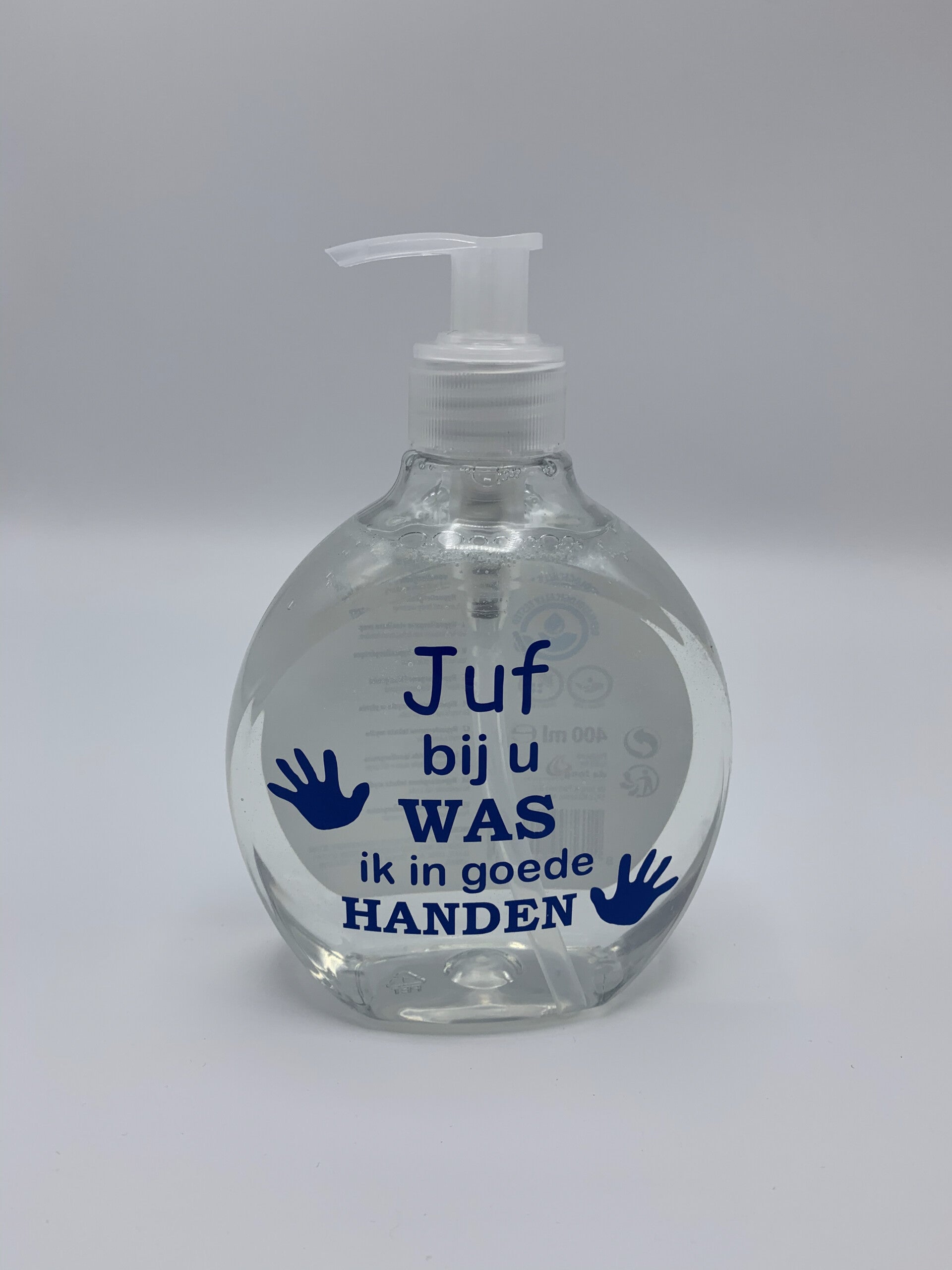 Zeeppompje plastic "lieve juf"