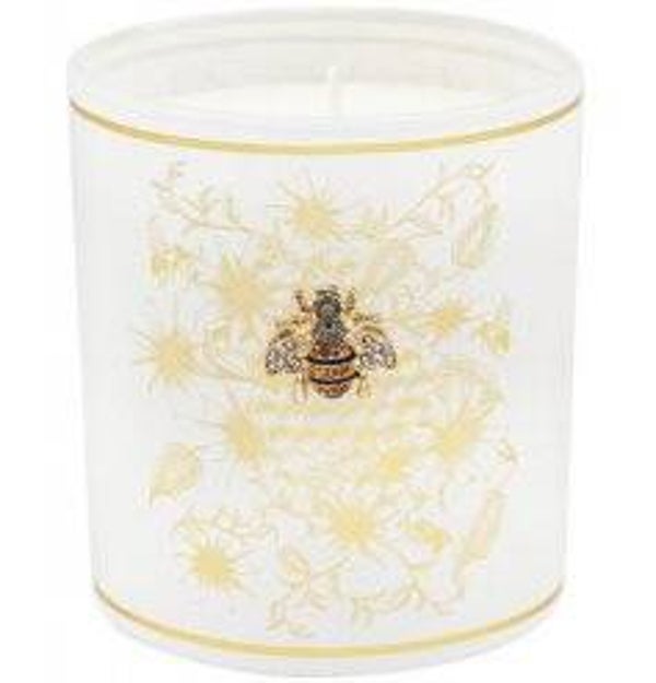 Honeycomb Bees Candle