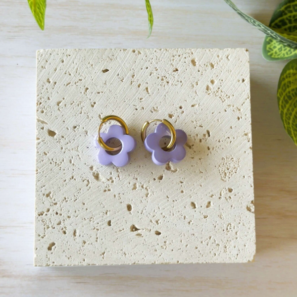 Boucles d'oreilles - MIYU Glycine