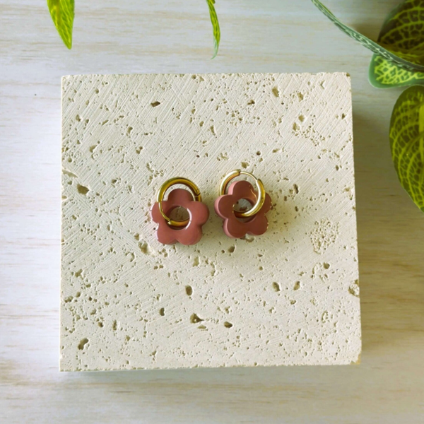 Boucles d'oreilles - MIYU Amarante