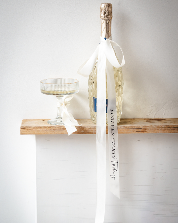 Strikken met tekst (Fles)