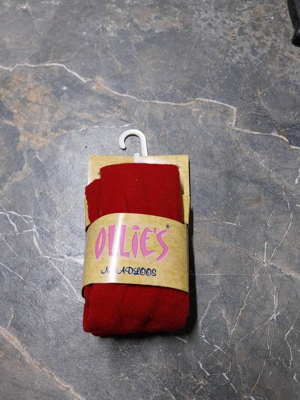 Maillot Ollie´s rood naadloos maat 92-98 NIEUW