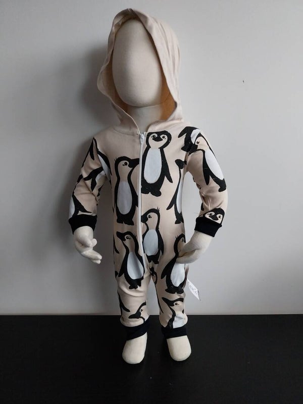 Boxpakje Kidex's beige pinguin