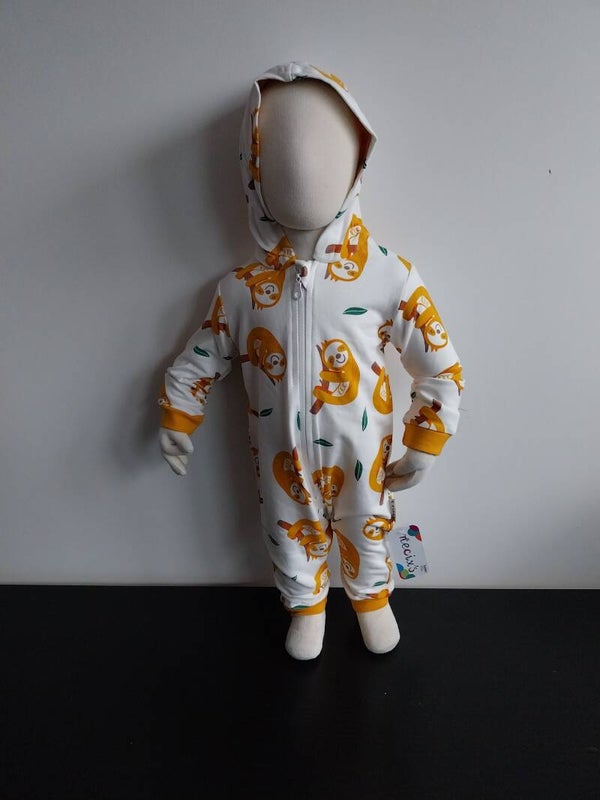 Boxpakje Nescix's koala geel maat 68-74 6-9 maanden