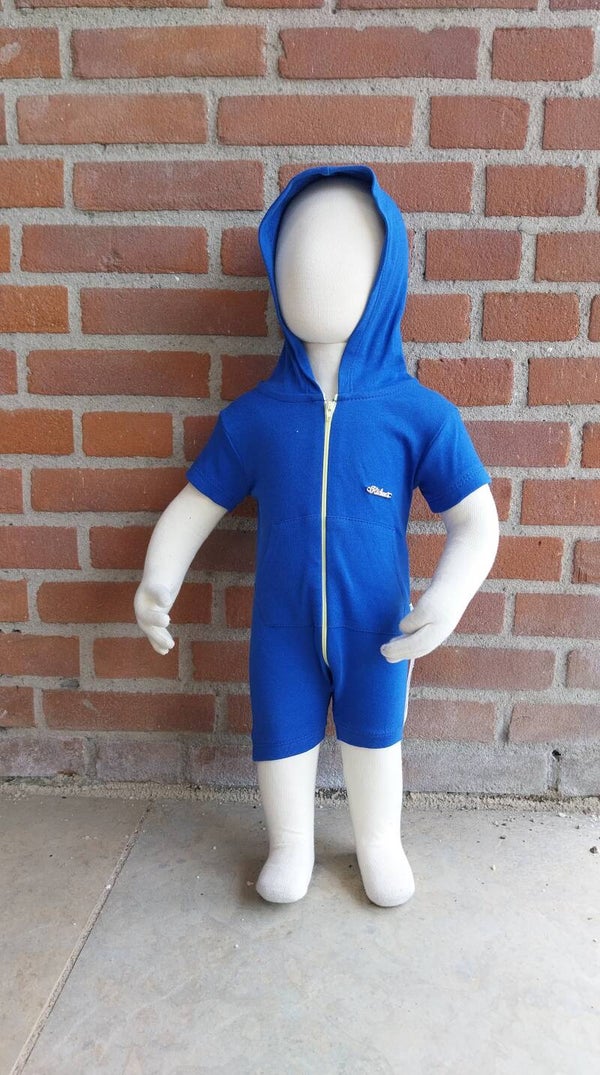Playsuit Kidex's licht blauw 3 Maanden