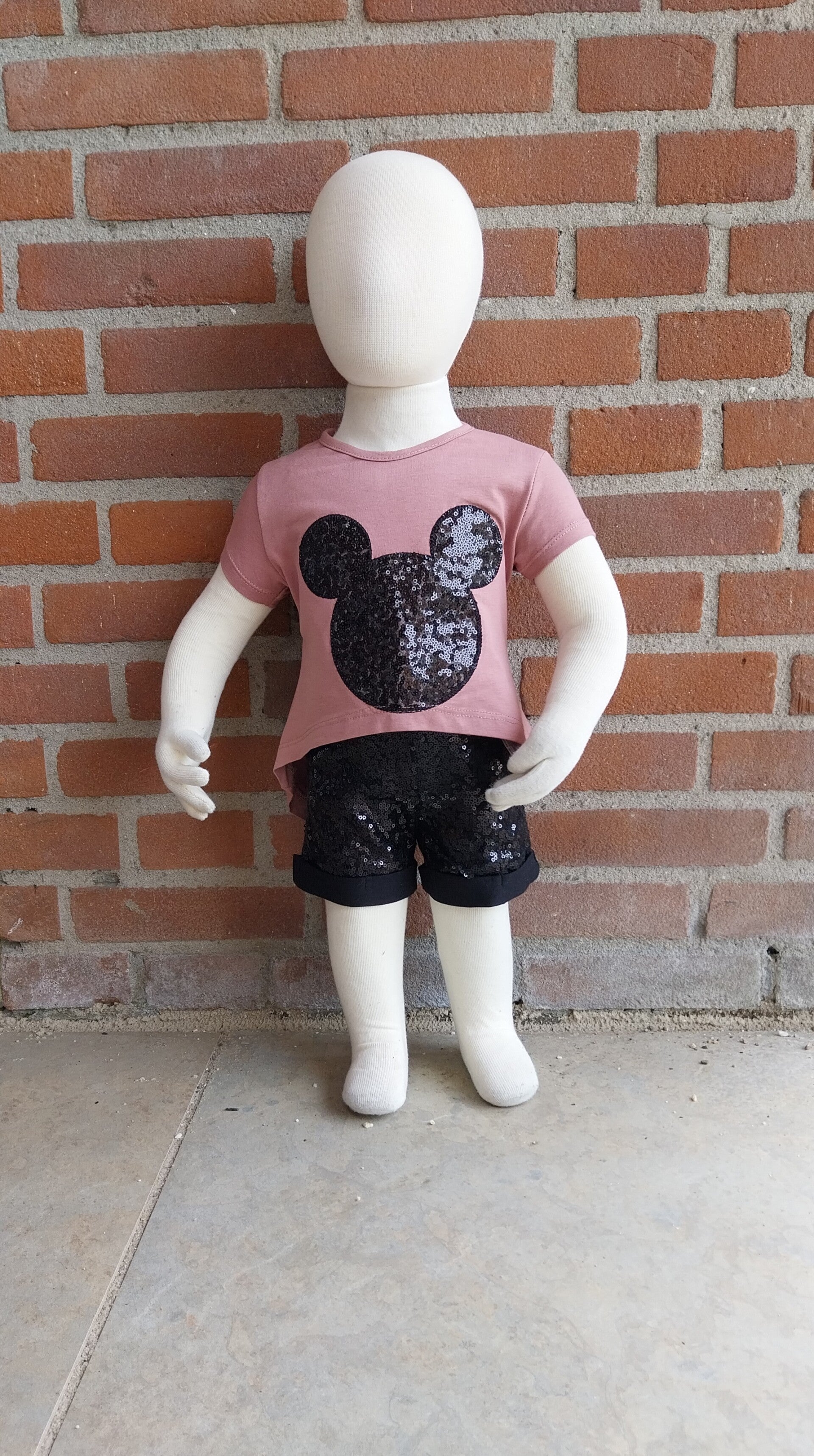 2 Delige zomerset Deco Minnie Mouse