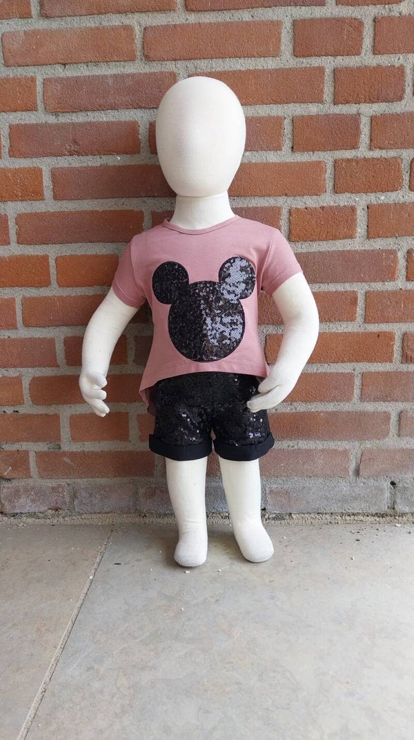 2 Delige zomerset Deco Minnie Mouse