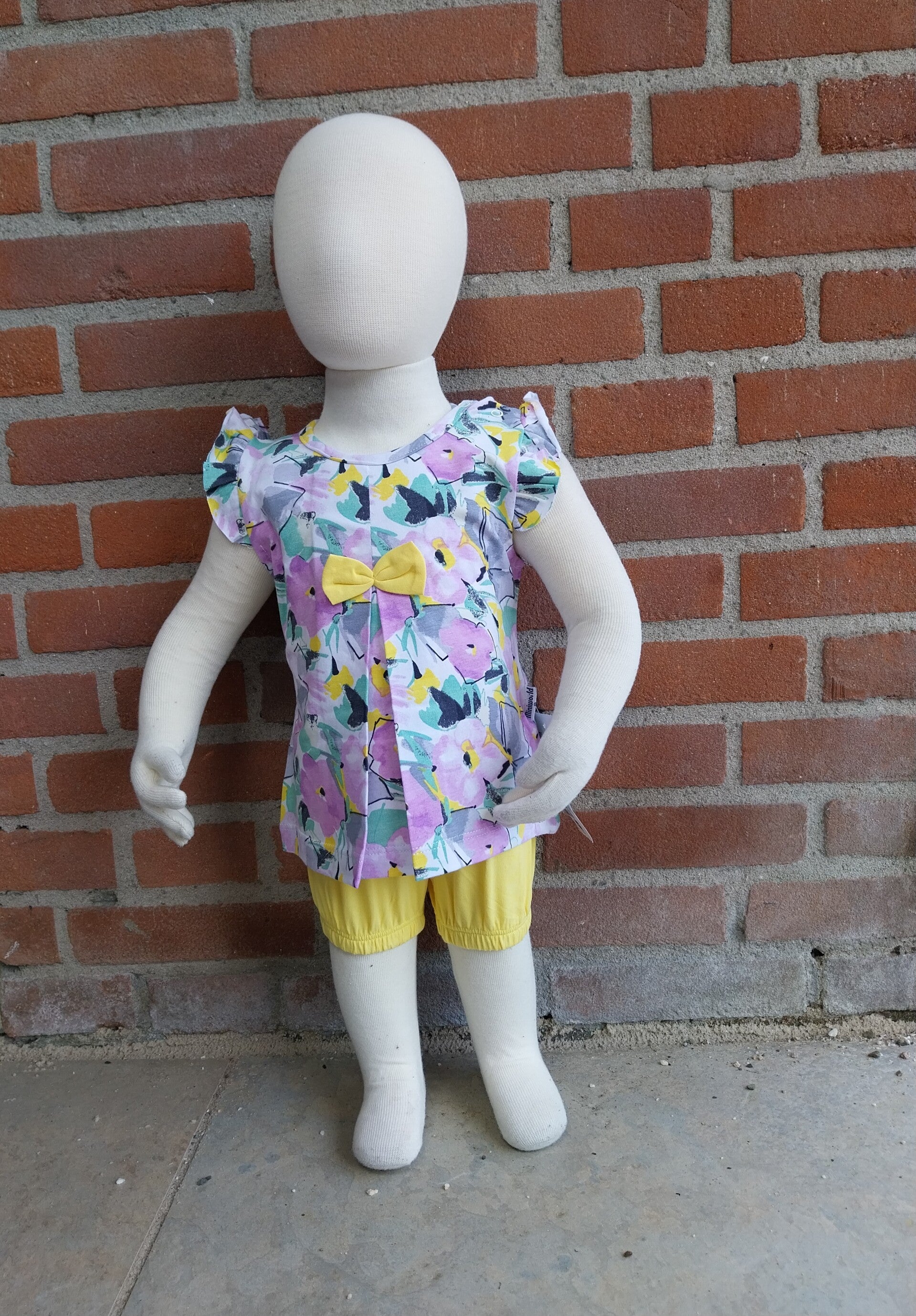 2 Delige zomerset Mini World lila