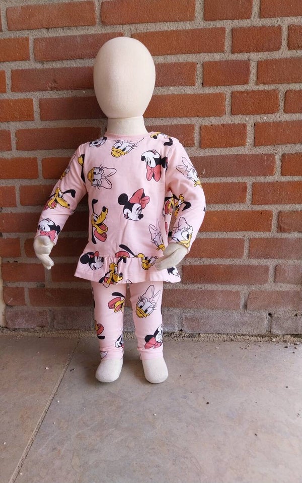 Pyjama Disney Minnie, Katrien en Pluto