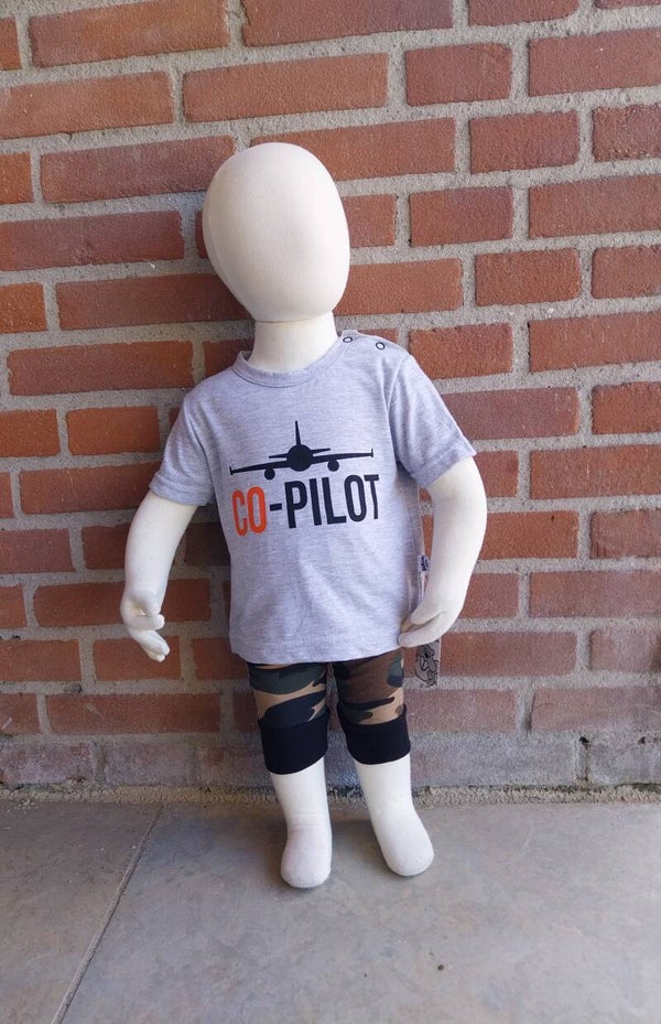 2 Delige zomerset Beboo Co Pilot 9-12 maanden