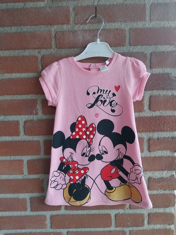Jurk Disney Minnie & Mickey Mouse maat 80-86