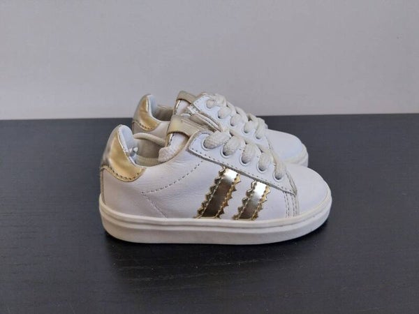 Sneaker Jimmy Jou wit/goud maat 20