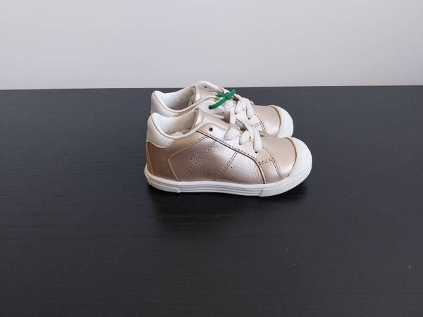 Sneaker Pinocchio roze metallic maat 21