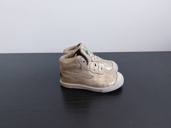 Sneaker Pinocchio goud/taupe maat 21