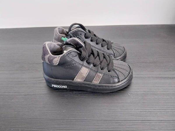 Sneaker Pinocchio zwart/grijs maat 20