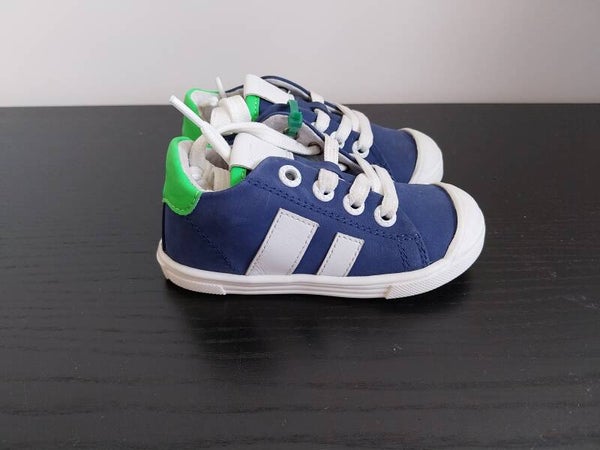 Sneaker Pinocchio blauw/wit/groen maat 21