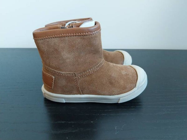 Bootie Pinocchio cognac kleur suede maat 21