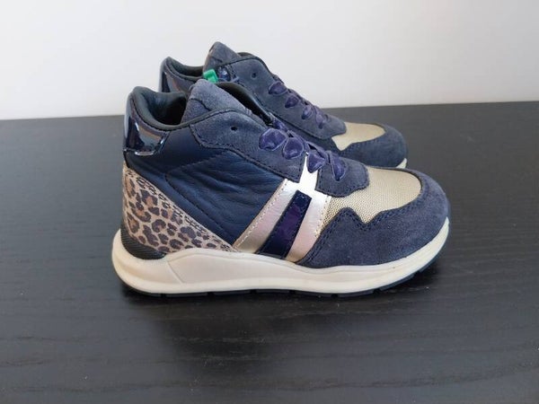 Sneaker Pinocchio donkerblauw half hoog maat 24