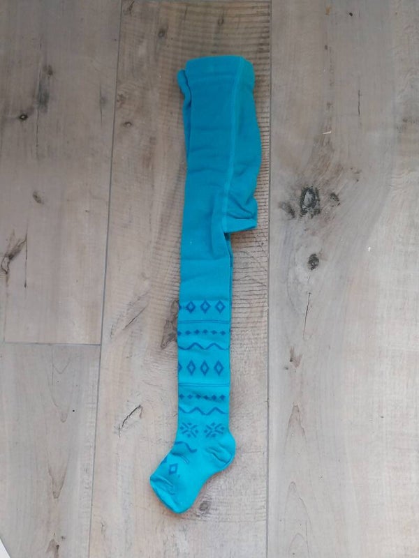 Maillot Apollo turquoise ajour patroon mt 80-86