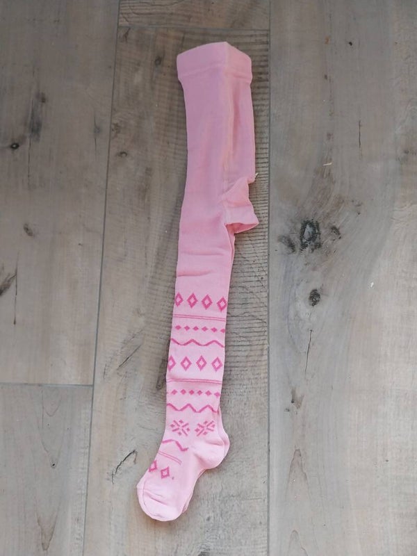 Maillot Apollo roze ajour patroon mt 80-86