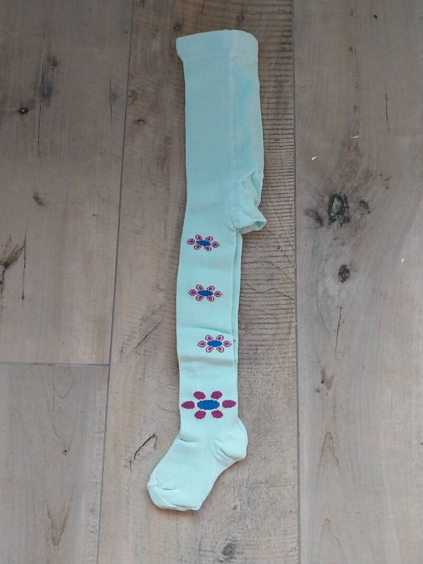 Maillot Apollo mintgroen bloemenpatroon mt 80-86