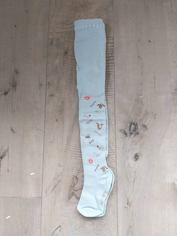 Maillot Heystee Babymoon lichtblauw print 86-92