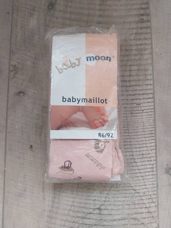 Maillot Heystee Babymoon roze dierenprint maat 86-92