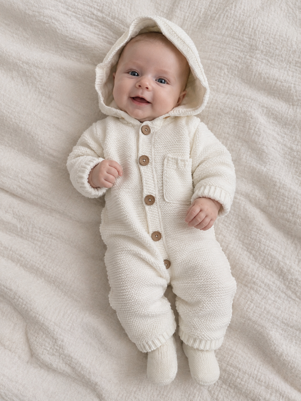 Boxpakje Caramini Knitwear gevoerd creme nr. 3