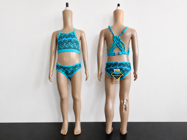 Bikini Zee&Zo Buttercup Feather Blue