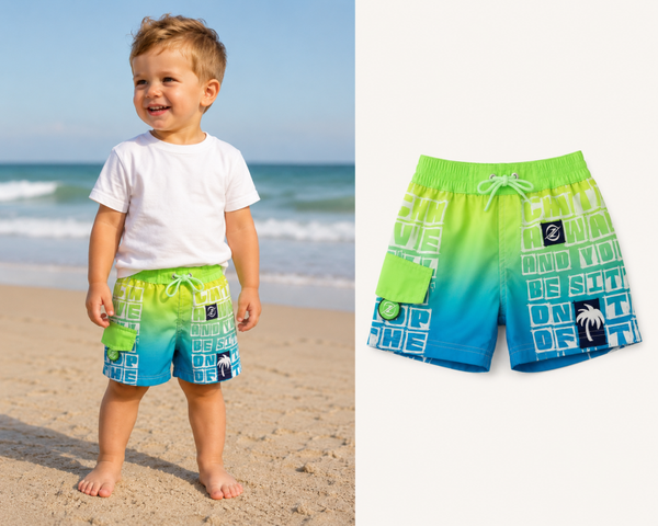 Zwembroek short Zee&Zo Siesta Beach maat 92