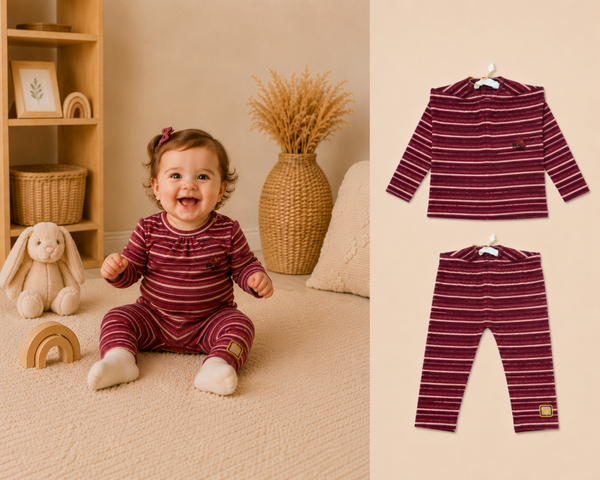 2 Delige set Noppies Longsleeve Saugus en Legging Sarasota maat 56