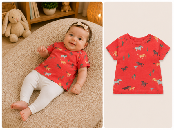T-Shirt Noppies Mauer Cayenne maat 56 NIEUW