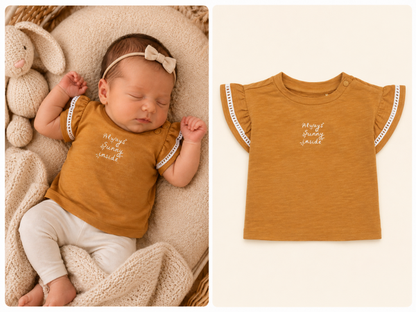 T-Shirt Noppies North Oaks Apple Cinnamon maat 56