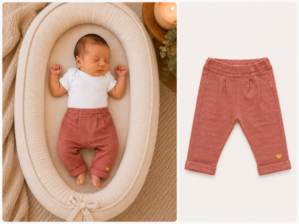 Broek Noppies Lambare Ceder Wood maat 56