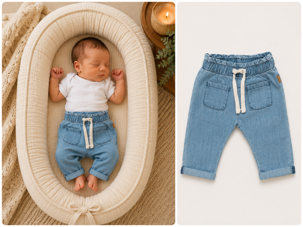 Broek Noppies Jeans blauw maat 56