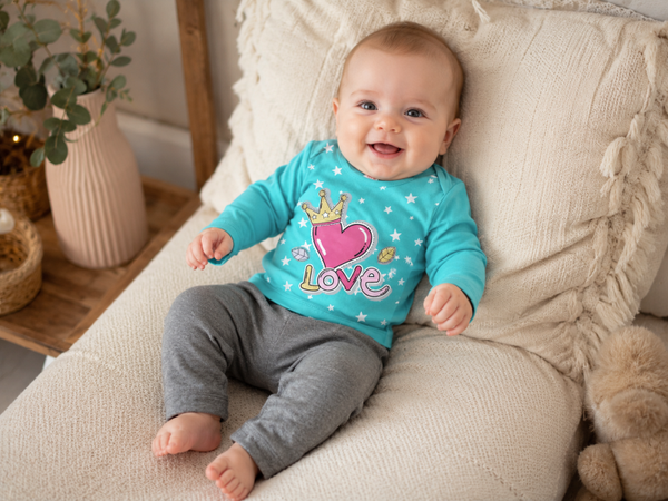 2 Delige set Nas Bebe turquoise
