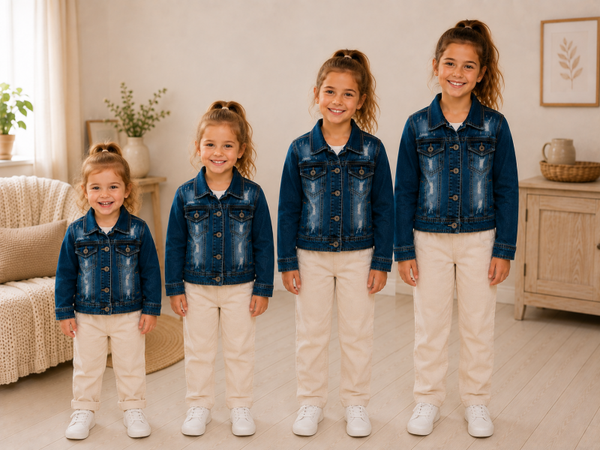 Spijkerjas Joy Fashion Jeans donkerblauw