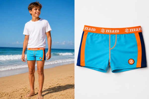 Zwembroek Boxer Zee&Zo Cyprus Baia maat 152