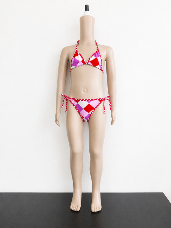 Bikini Far Out Ruitpatroon maat 104-110