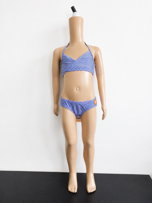 Bikini Zee&Zo Tulip Stripe Blue