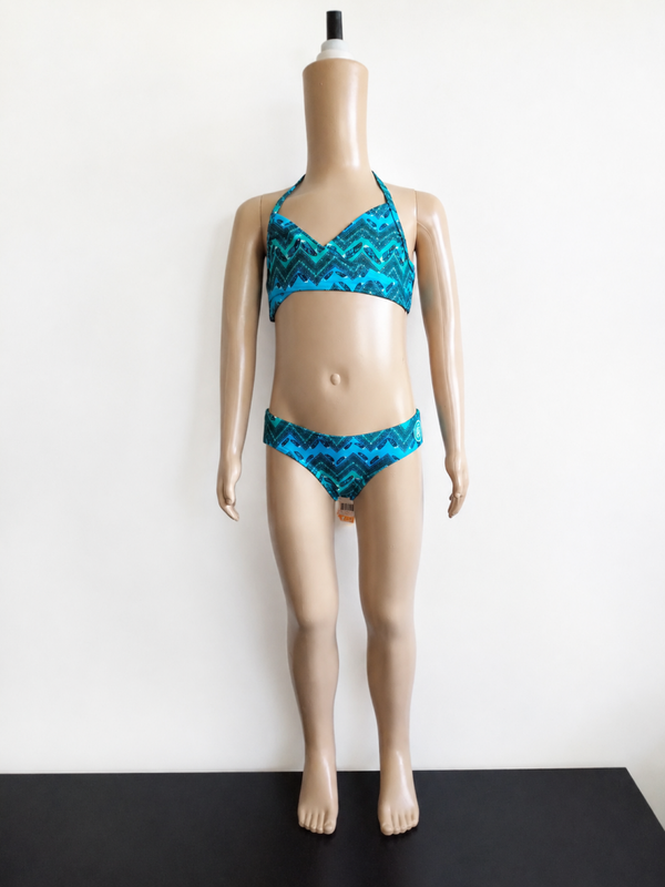 Bikini Zee&Zo Tulip Feather Blue