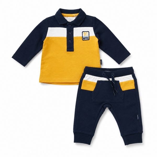 2 Delige set Noppies Longsleeve Austin en Broek Aspen maat 56