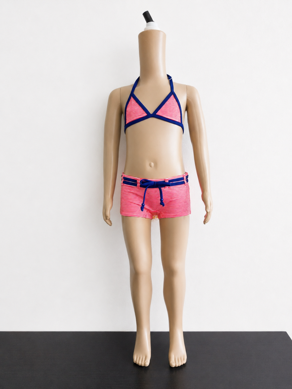 Bikini Zee&Zo Poppy Stripe Coral