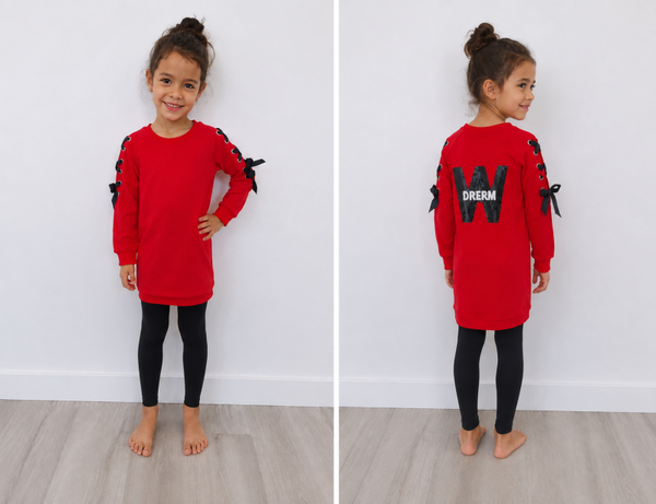 Jurk Chicaprie rood